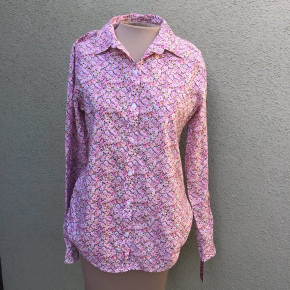 Pretty Floral Shirt, S, NWT - Picture 4 of 9